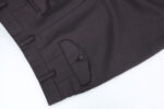 Cdg Brown Single Pleat Pant