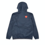 CDG K-Way Zip Jacket Navy
