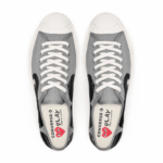 CDG Play Converse Low Top Black Heart Jack Purcell Sneakers