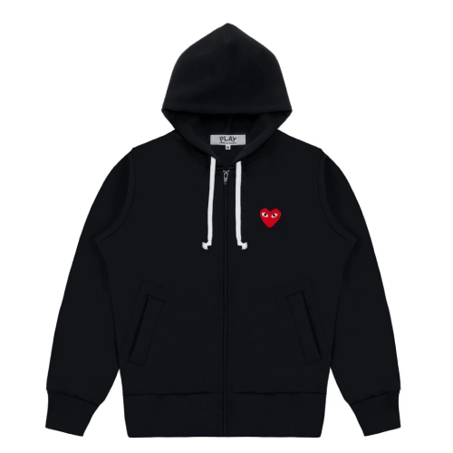 Comme Des Garcons CDG Play Zipper Hoodie