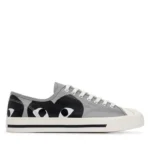 CDG Play Converse Low Top Black Heart Jack Purcell Sneakers Black - CDG プレイ コンバース