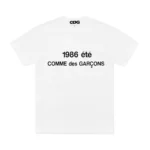 1986 Comme des Garçons T-Shirt White - 1986 コム デ ギャルソン Tシャツ（ホワイト）