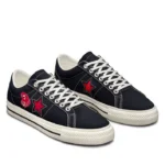 CDG Play Converse Red Heart One Star - CDG プレイ コンバース - Image 3