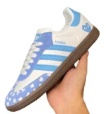 Adidas Samba x CDG Sky Blue - コム デ ギャルソン x アディダス サンバ