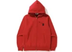 Bape X Cdg Osaka Full Zip Hoodie - ベイプ X CDG パーカー - Image 3