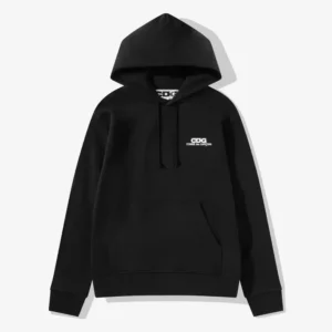 CDG Logo Hoodie Black - CDG ロゴ パーカー ブラック