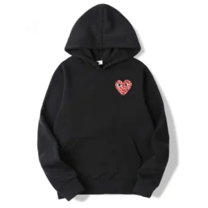 Comme Des Garcons Play Hoodie - Black - CDG プレイ パーカー