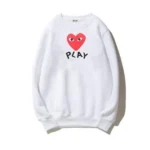 CDG Play Double Side Printed Sweatshirt - CDG Play ダブルサイドプリント スウェットシャツ - Image 2