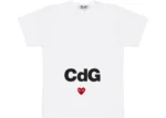 CDG Play T-Shirt White - CDG Play Tシャツ – ホワイト