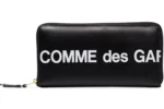 Cdg Play Logo Print Continental Wallet - CDG PLAY ロゴプリント コンチネンタル ウォレット
