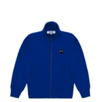 CDG Play Sweatshirt with Big Heart Navy - CDG PLAY ビッグハート スウェットシャツ