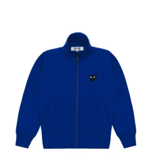 CDG Play Sweatshirt with Big Heart Navy - CDG PLAY ビッグハート スウェットシャツ