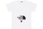 Comme Des Garcons Play X the North Face Ladies' T-Shirt - コム デ ギャルソン プレイ T シャツ