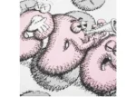 CDG Shirt X KAWS T-Shirt White/Pink/Grey - CDG × KAWS Tシャツ - Image 2