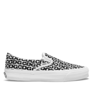 CDG Vans Slip-On Sneakers White - CDG Vans スリッポン スニーカー ホワイト