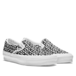 CDG Vans Slip-On Sneakers White - CDG Vans スリッポン スニーカー ホワイト - Image 4