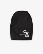 CDG Wave Logo Backpack Black - CDG ウェーブ ロゴ バックパック ブラック