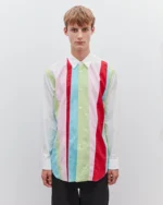 CDG Men's Colored Stripe Shirt - CDG メンズ ストライプシャツ - Image 2
