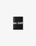 CDG Huge Logo Wallet Bifold Wallet Black SA0641HL - CDG 二つ折り財布