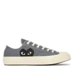 Converse x CDG Grey Low Top (EU Size) - コンバース x CDG ロートップ