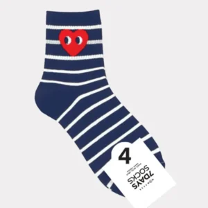 Comme des Garçons PLAY Multi Hearts Socks – Iconic Designer