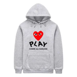 Comme Des Garcons Heart Play Hoodie - CDG プレイ パーカー