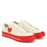 Comme Des Garcons Red Sole (White) - CDG x コンバース - Image 2