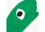 Comme Des Garcons Play Green Emblem Heart T-Shirt White - CDG Play ハート Tシャツ - Image 2