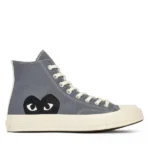 CDG Converse Grey High Top (EU Size) - CDG コンバース ハイトップ