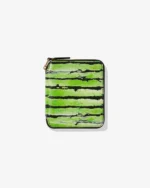 CDG Watermelon Full Zip Around Wallet Green SA2100 - CDG フルジップアラウンドウォレット