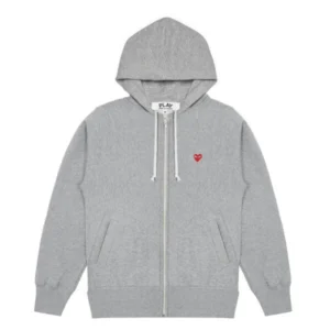CDG Play Small Emblem Zip Hoodie - CDG Play ジップフーディー