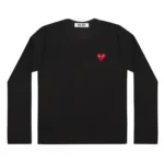 Play Comme Des Garçons Long Sleeve (Black) - CDG ロングスリーブ