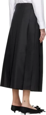 Comme des Garçons Black Gabardine Medium Trousers - コム デ ギャルソン ブラック ギャバジン ミディアム トラウザーズ - Image 4